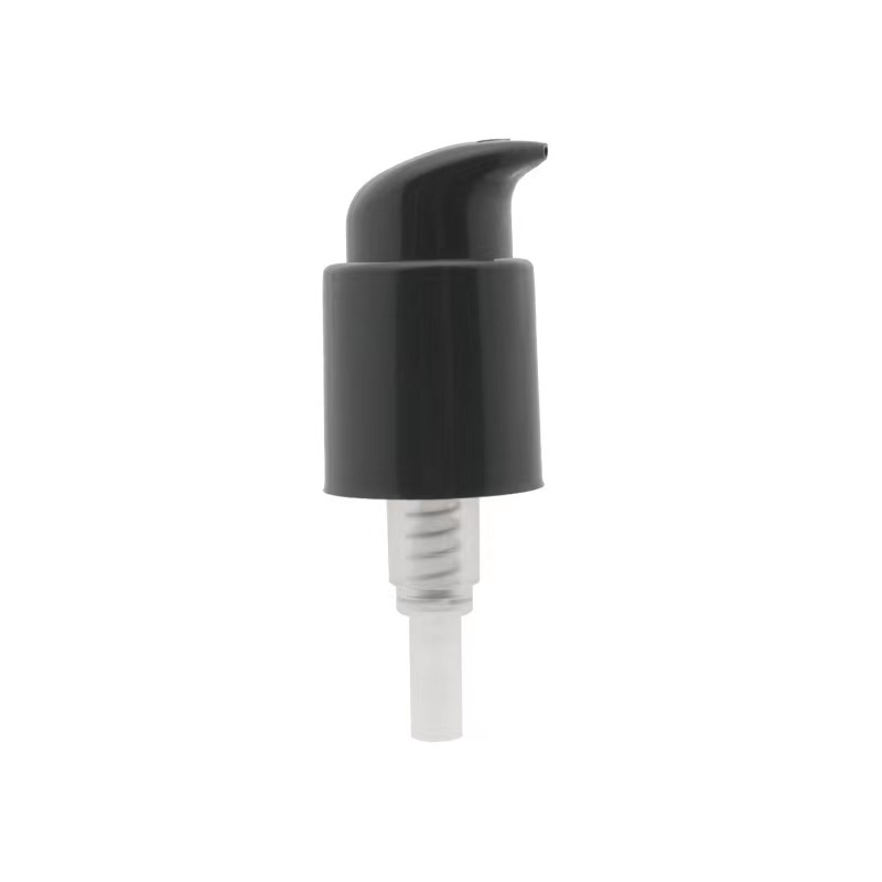 Pompe à crème en plastique de 24 mm 28 mm largement utilisée avec plusieurs options de couleurs