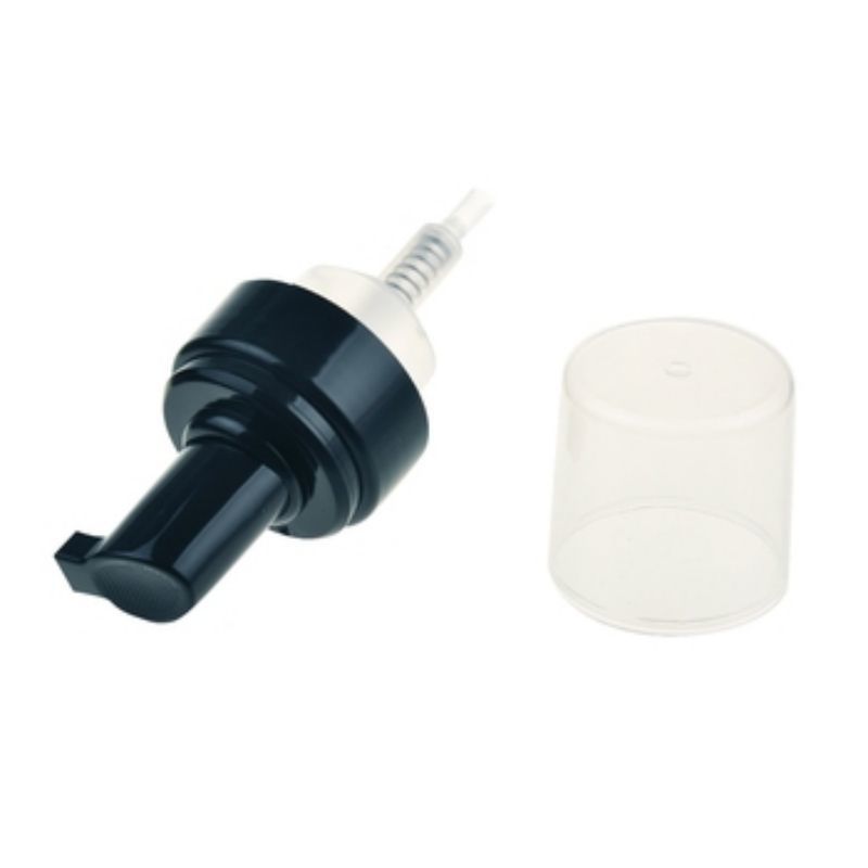 Distributeur de savon populaire 42mm 43mm avec pompe et capuchon PP demi-couvert
