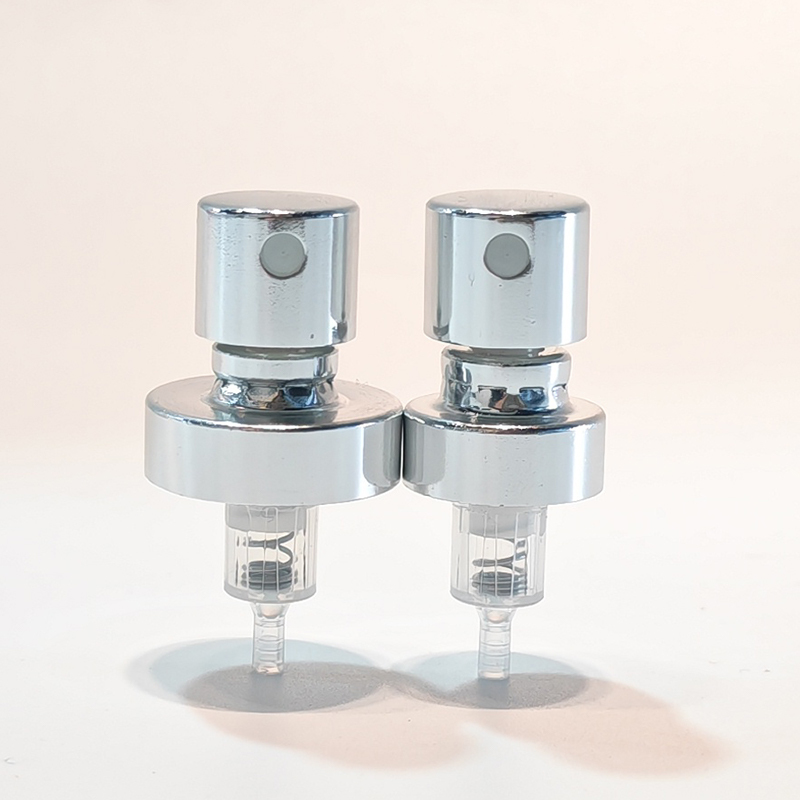 Pulvérisateur de brume fine de parfum en aluminium de 15 mm et 20 mm avec support d'effet continu