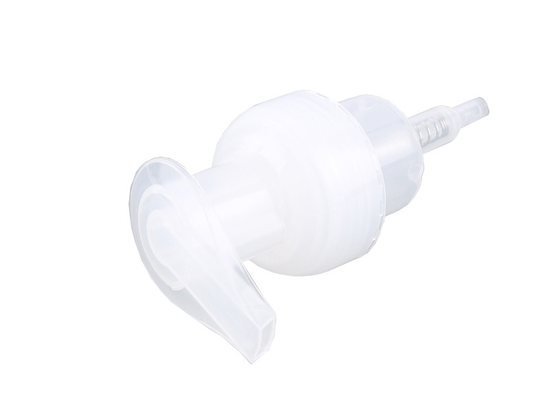 Longueur de tube adaptée aux besoins du client par pompe en plastique transparente blanche de distributeur de savon