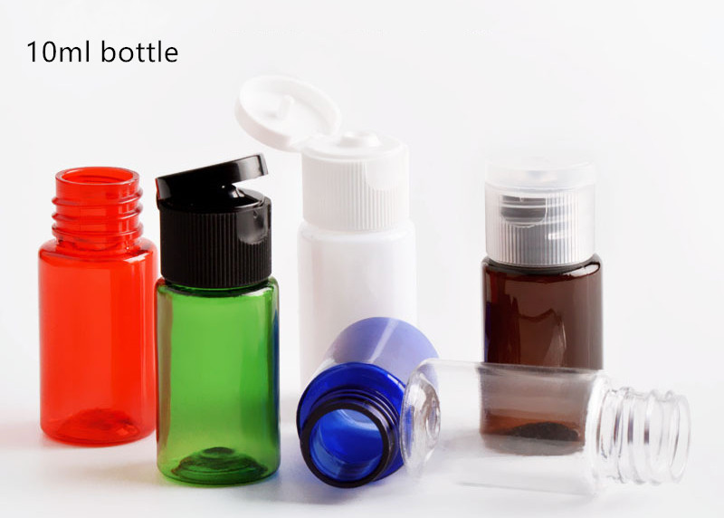 Le cosmétique en plastique vide met le conteneur en bouteille 10ml BPA libre pour des produits de soin pour la peau