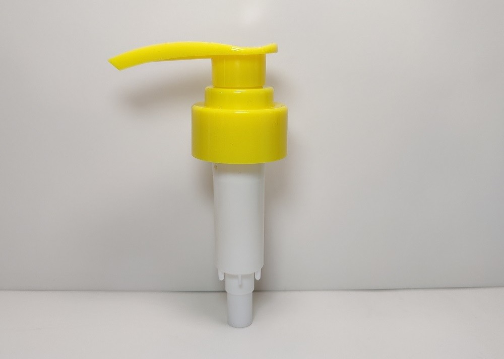 Pompes de lotion en plastique durable avec serrure à vis pour lotion cosmétique