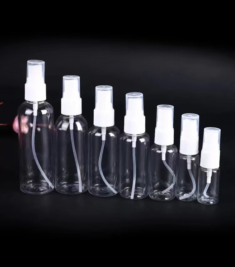 Emballage cosmétique de voyage d'ANIMAL FAMILIER de pompe de bouteille en plastique de jet