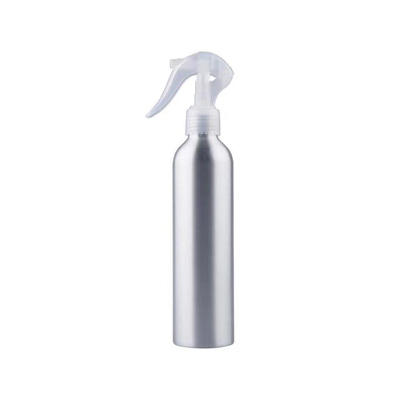 Bouteille en aluminium anodisé argenté 100ml 150ml 250ml Emballage cosmétique Bouteille en aluminium