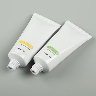 Capuchon cylindrique avec tube en plastique à crème de 30 mm de diamètre pour supporter l'impression de soie et l'estampage à chaud