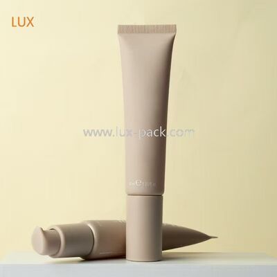 Tube cosmétique souple à pompe en PE mat de 40 ml, vide, pour fond de teint et crème BB