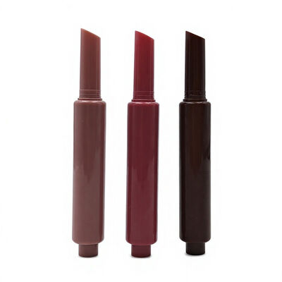 2.4g Appuyez sur le tube de rouge à lèvres vide poussez vers le haut récipient en plastique pour baume à lèvres couleur brillante tube d'emballage de rouge à lèvres cosmétique