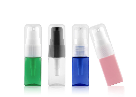 Le cosmétique en plastique de pompe de traitement met la mini taille en bouteille de petite capacité
