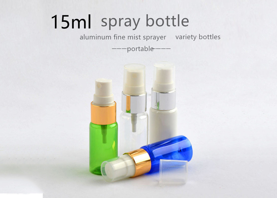 Portable rechargeable de flaque de bouteilles cosmétiques de jet de parfum de forme ronde non